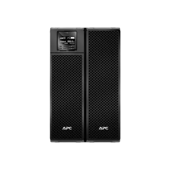 APC Smart-UPS On-Line 10000VA - UPS - CA 208 V - 10 kW - 10000 VA - Ethernet 10/100, RS-232, USB - conectores de salida: 7 - negro - para P/N: SRT5KRMTF, SRT5KTF