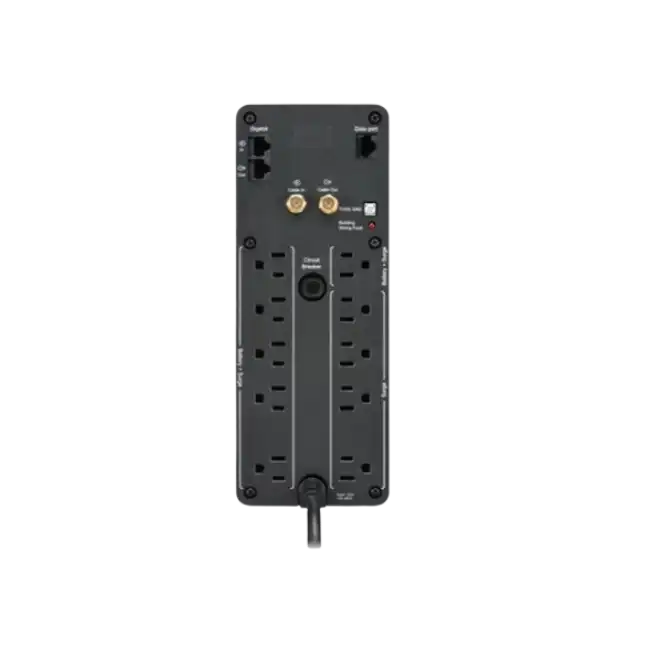 APC Back-UPS Pro BR1500M2-LM - UPS - CA 120 V - 900 vatios - 1500 VA - USB - conectores de salida: 10 - negro-1