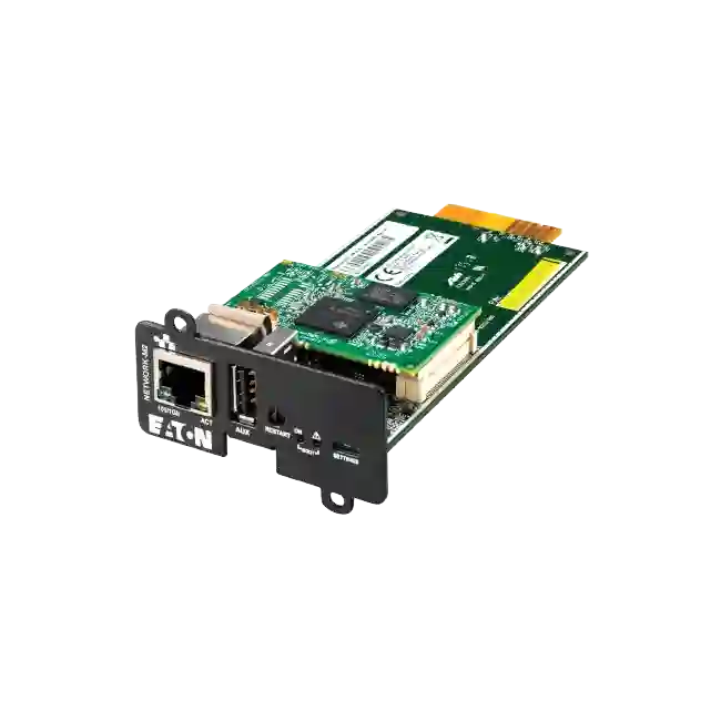 Eaton Cybersecure Gigabit NETWORK-M2 Card for UPS and PDU, UL 2900-1 and IEC 62443-4-2 Certified - Adaptador de administración remota - Gigabit Ethernet x 1 - para 5P 1500 RACKMOUNT