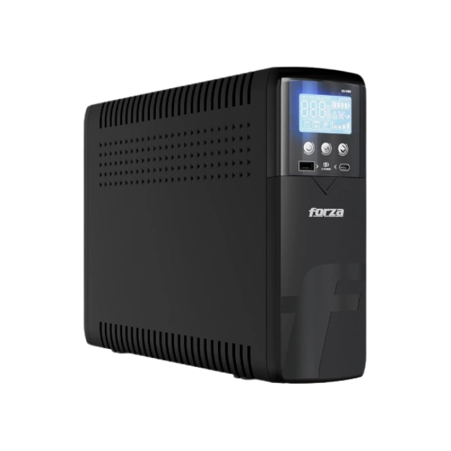 Forza - UPS - Line interactive - 900 Watt - 1500 VA - AC 110/120 V - 10-NEMA USB 1A/1C-4