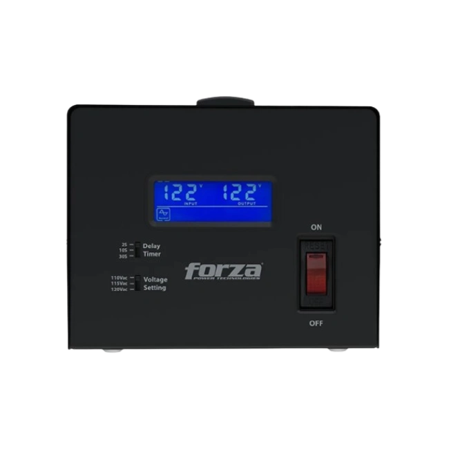 Forza - Automatic voltage regulator - External - AC 110/120 V - 4 Tomas de Corriente - 3600 VA