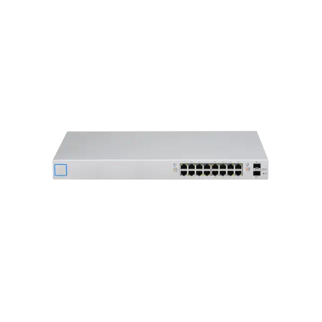 Switch Ubiquiti USW-16-POE UniFi Gestionado 16 x 10/100/1000 (8 PoE+) + 2 x Gigabit SFP
