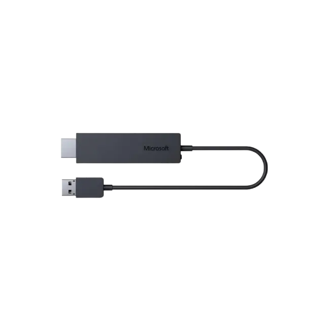 Adaptador Microsoft de Pantalla Inalambrico 4K Color Negro Mate