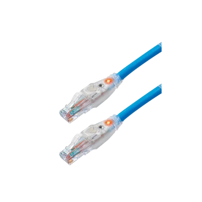 UTP 28x3BU Patch Cord 6A 28AWG Azul de 3 pies-4