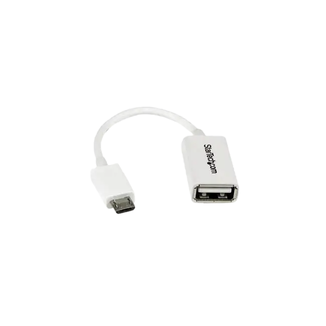 CABLE ADAPTADOR STARTECH.COM UUSBOTG MICRO USB MACHO A USB A HEMBRA OTG 12CM-1