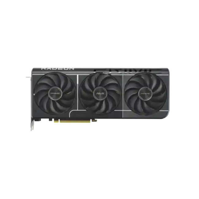 ASUS - PRIME-RX9060XT-O8G - PCI Express 5.0 - AMD - AMD Radeon RX 9070 XT - GDDR6 SDRAM - HDMI / DisplayPort-3