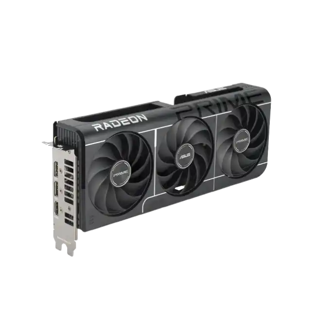 ASUS - PRIME-RX9060XT-O8G - PCI Express 5.0 - AMD - AMD Radeon RX 9070 XT - GDDR6 SDRAM - HDMI / DisplayPort-2