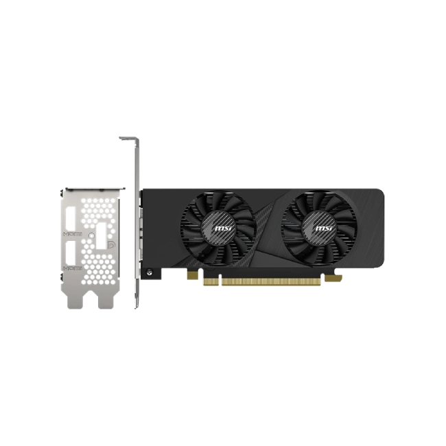 MSI - GeForce RTX 3050 LP 6G OC - PCI Express 3.0 x16 (x4 mode) - NVIDIA - NVIDIA GeForce RTX 3050 - GDDR6 SDRAM - DisplayPort / HDMI
