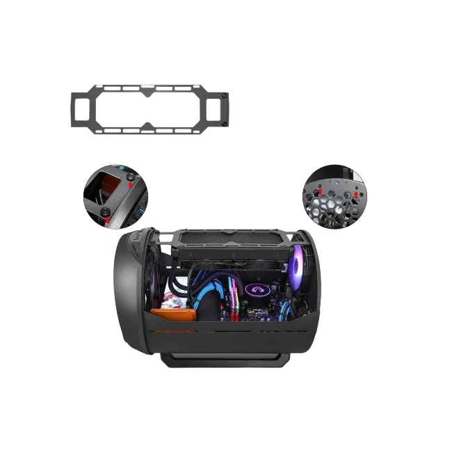 Case Gaming Vetroo K2 Con Ventilador-1
