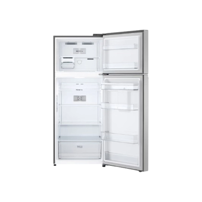 Refrigerador LG VT38WPP Top Freezer 14.5 pᶟ  Smart Inverter Con Dispensador de Agua Color Gris