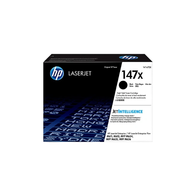 HP 147X Black LaserJet Toner Cartridge-1
