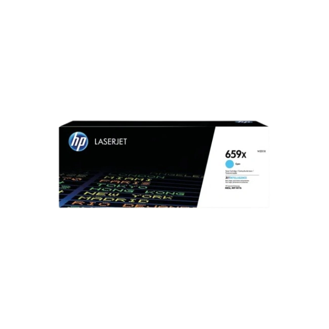 HP 659X Cyan LaserJet Toner Cartridge