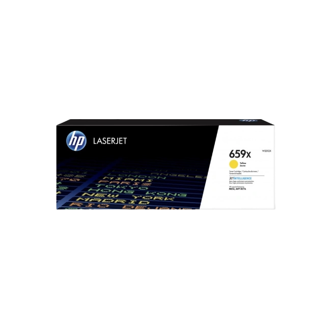 HP 659X Yellow LaserJet Toner Cartridge-1