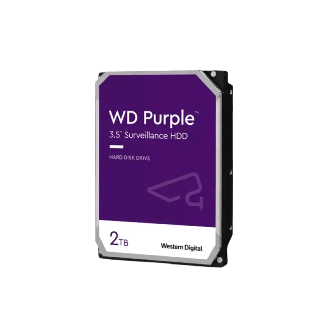 Disco Duro Interno Western Digital WD22PURZ 2TB 3.5 Purple SATA 6Gb/s SC HA520