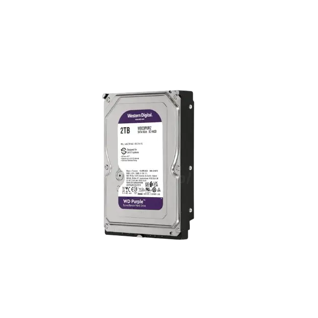 Disco Duro Interno Western Digital WD23PURZ 2TB 3.5 Purple SATA 6Gb/s SC HA520-2