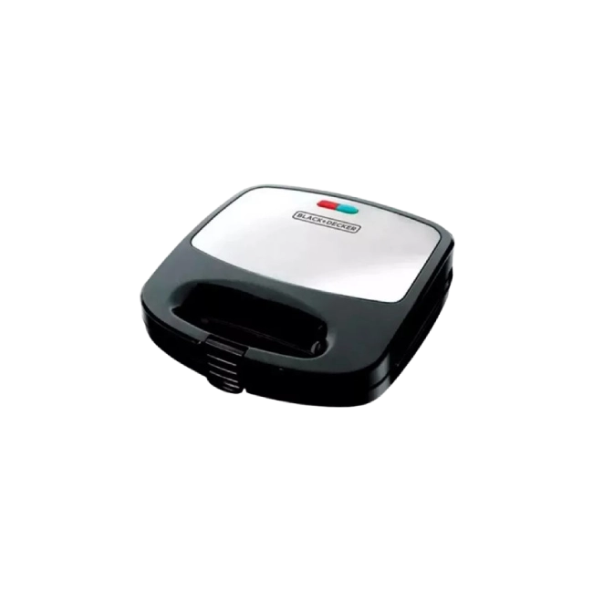 Waflera Black+Decker WM2000S-LA 3 en 1 Placas de Waflera Parrilla y Sandwichera