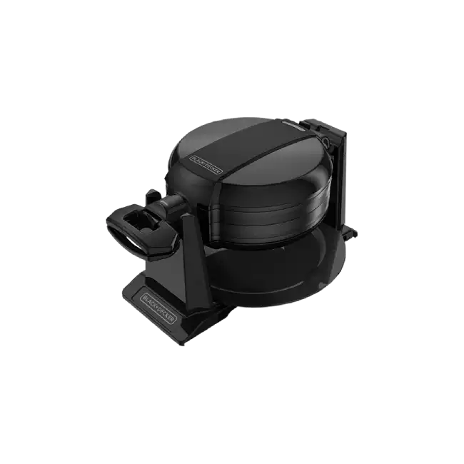 Waflera Black+Decker WMD200B Doble Platos de Coccion 8 Prociones Color Negro-3