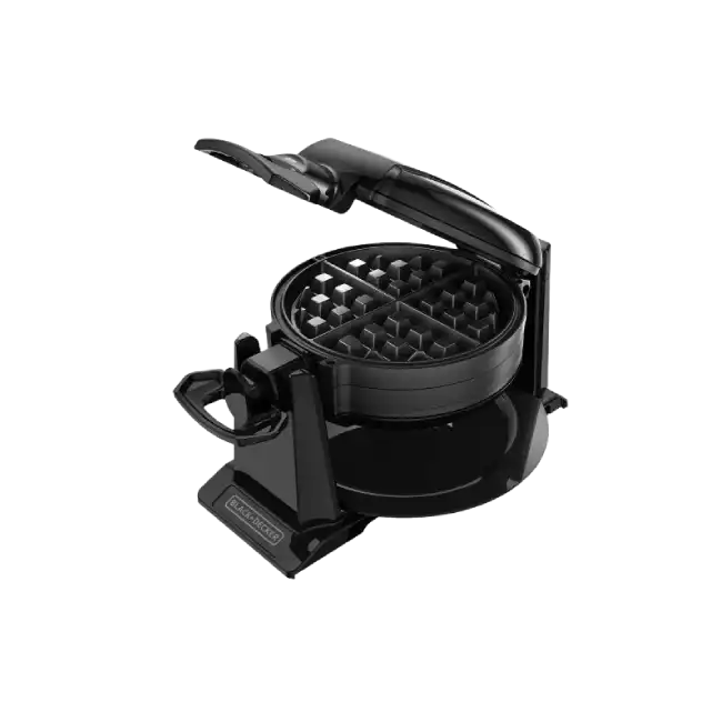 Waflera Black+Decker WMD200B Doble Platos de Coccion 8 Prociones Color Negro-2