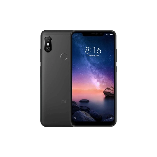 TELEFONO CELULAR INTELIGENTE NOTE 6 PRO 32GB COLOR NEGRO XIAOMI-3