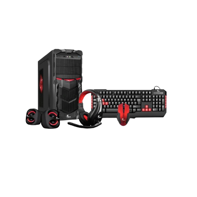 CASE-PC GAMING XT-GMR-S TW TE/MO/BO/HE NEGRO/ROJO XTECH-3