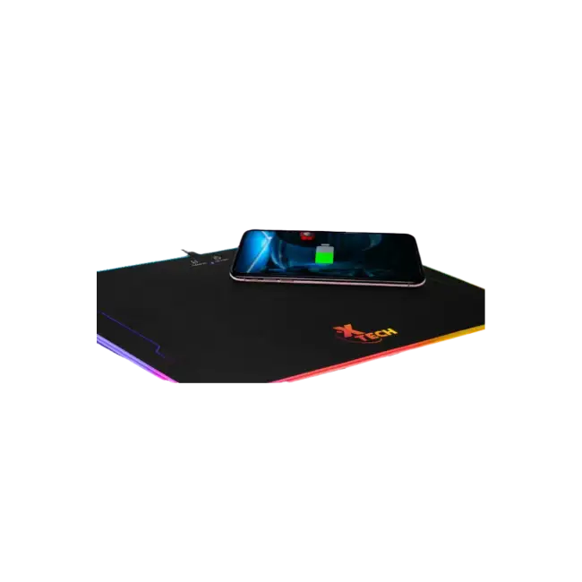 MOUSE PAD GAMING XTA-201 SPECTRUM RGB CON CARGADOR INALAMBRICO XTECH-2