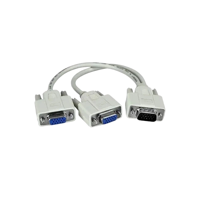 CABLE ADAPTADOR SPLITTER XTC-325 VGA MACHO A 2 VGA HEMBRA XTECH-1