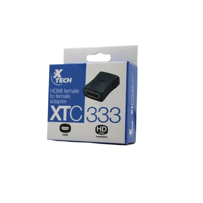 ADAPTADOR XTC-333 HDMI HEMBRA A HDMI HEMBRA  XTECH