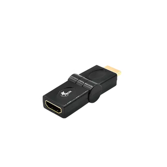 ADAPTADOR XTC-347 HDMI HEMBRA HDMI MACHO 170 DEG XTECH-1