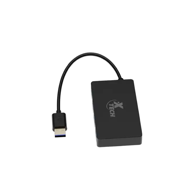 Hub Xtech XTC-391 4 Puertos USB 3.0-4
