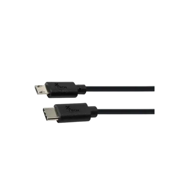CABLE USB XTC-520 MACHO A MICRO USB 2.0 6 PIES XTECH