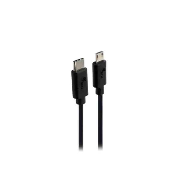 CABLE USB XTC-520 MACHO A MICRO USB 2.0 6 PIES XTECH