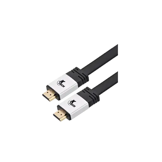 CABLE HDMI XTC-620 MACHO A MACHO HIGH SPEED FLAT 10 PIES XTECH-3