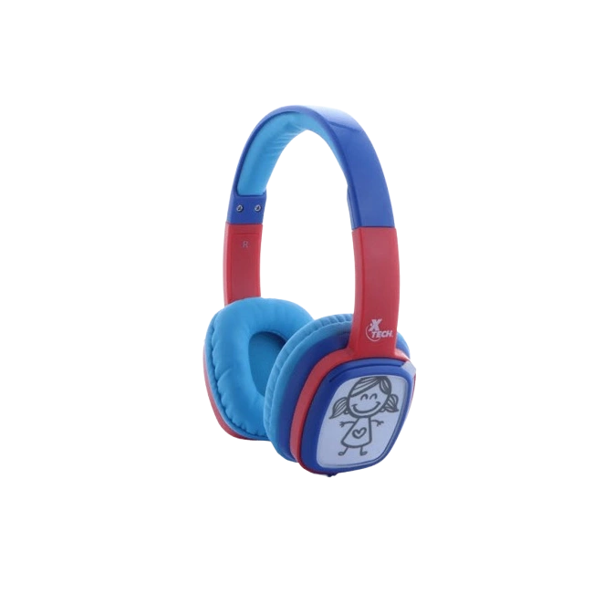 AUDIFONOS XTH-350 SOUNDART KID COLOR AZUL XTECH-2