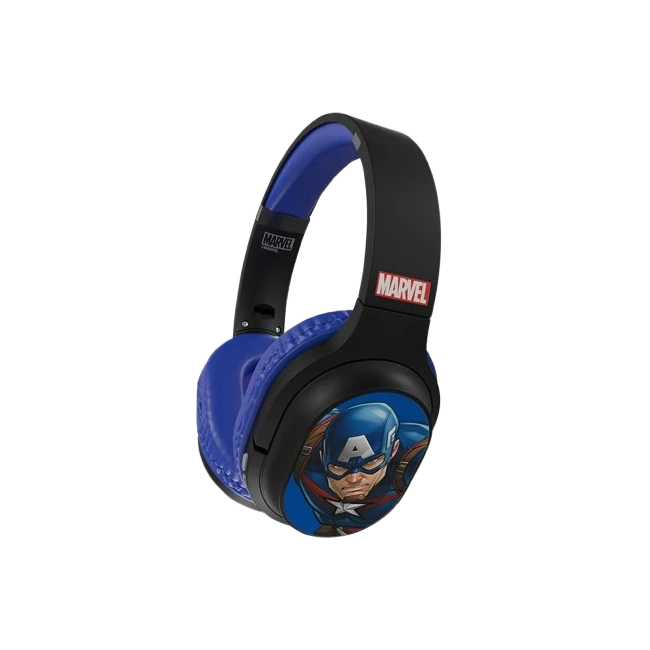 Headset Xtech XTH-M660CA Marvel Capitan America Con Microfrono Omnidireccional Inalambrico-2