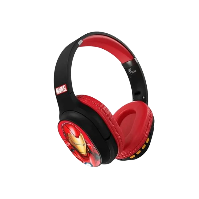 Headset Xtech XTH-M660IM Marvel Iron Man Con Microfrono Omnidireccional Inalambrico
