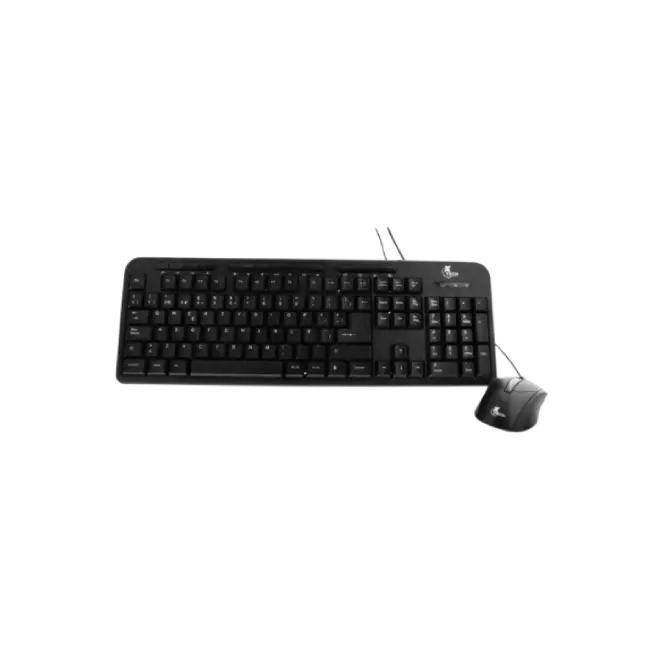 Combo de Teclado y Mouse Xtech XTK-301S Cableado USB-2