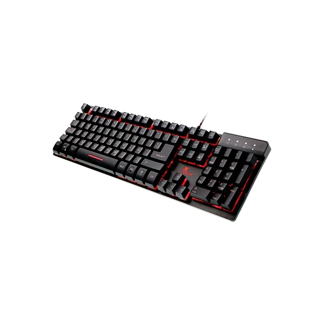 TECLADO GAMING XTK-520S REVENGER USB ESPAÑOL 3 COLORES LED XTECH-1