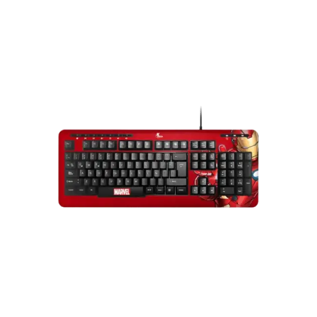 Teclado Xtech XTK-M401IM Marvel Iron Man USB Español