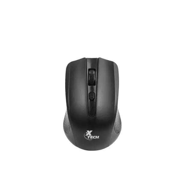 MOUSE XTM-310BK INALAMBRICO 2.4GHZ 4 BOTONES 1600 DPI COLOR NEGRO XTECH-4