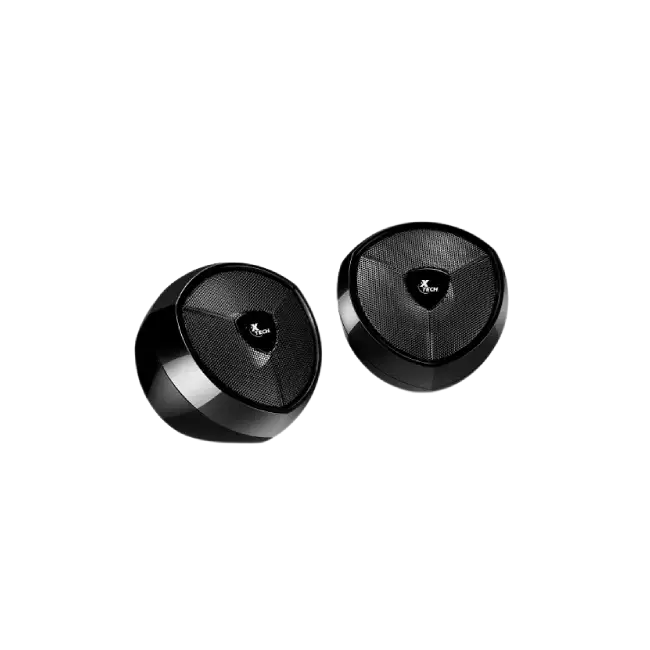 BOCINAS XTECH XTS-111 2.0 IKONIC 3.5MM-USB 5W COLOR NEGRO-1