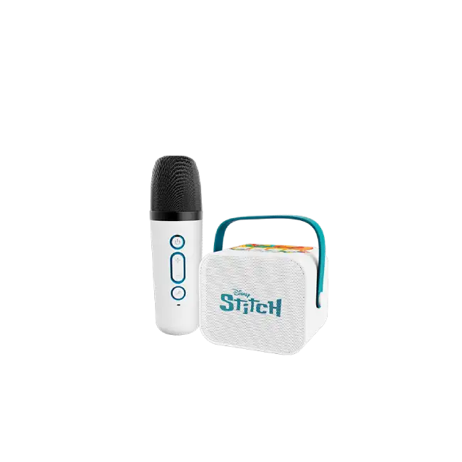 Mini Karaoke kit XTS-D622ST Stitch de Disney Color Blanco-1