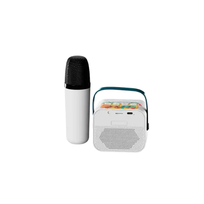 Mini Karaoke kit XTS-D622ST Stitch de Disney Color Blanco-2