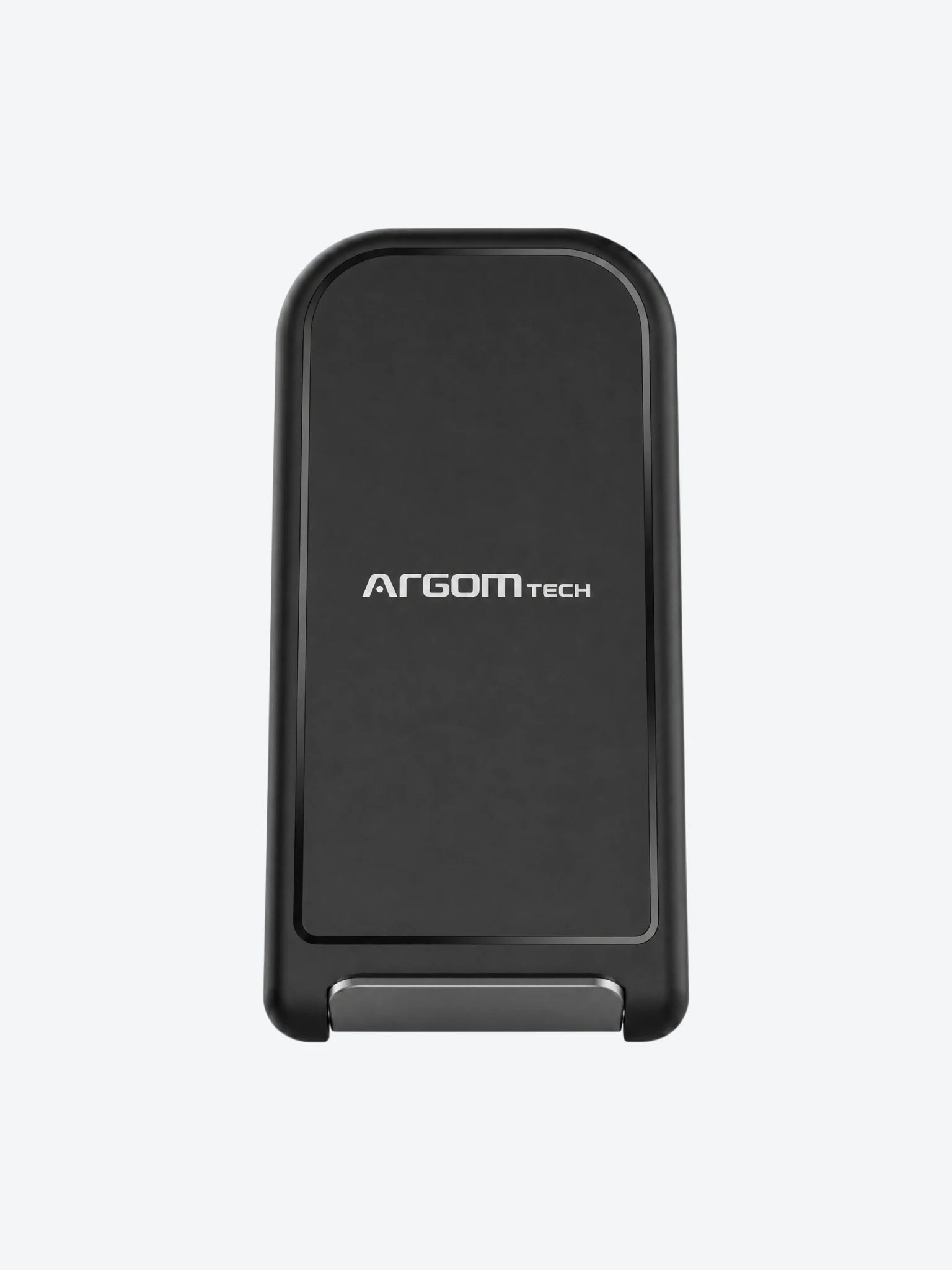Soporte de Carga Inalambrica Rapida Argom ARG-AC-0140BK 10W Con Ceretificacion QI