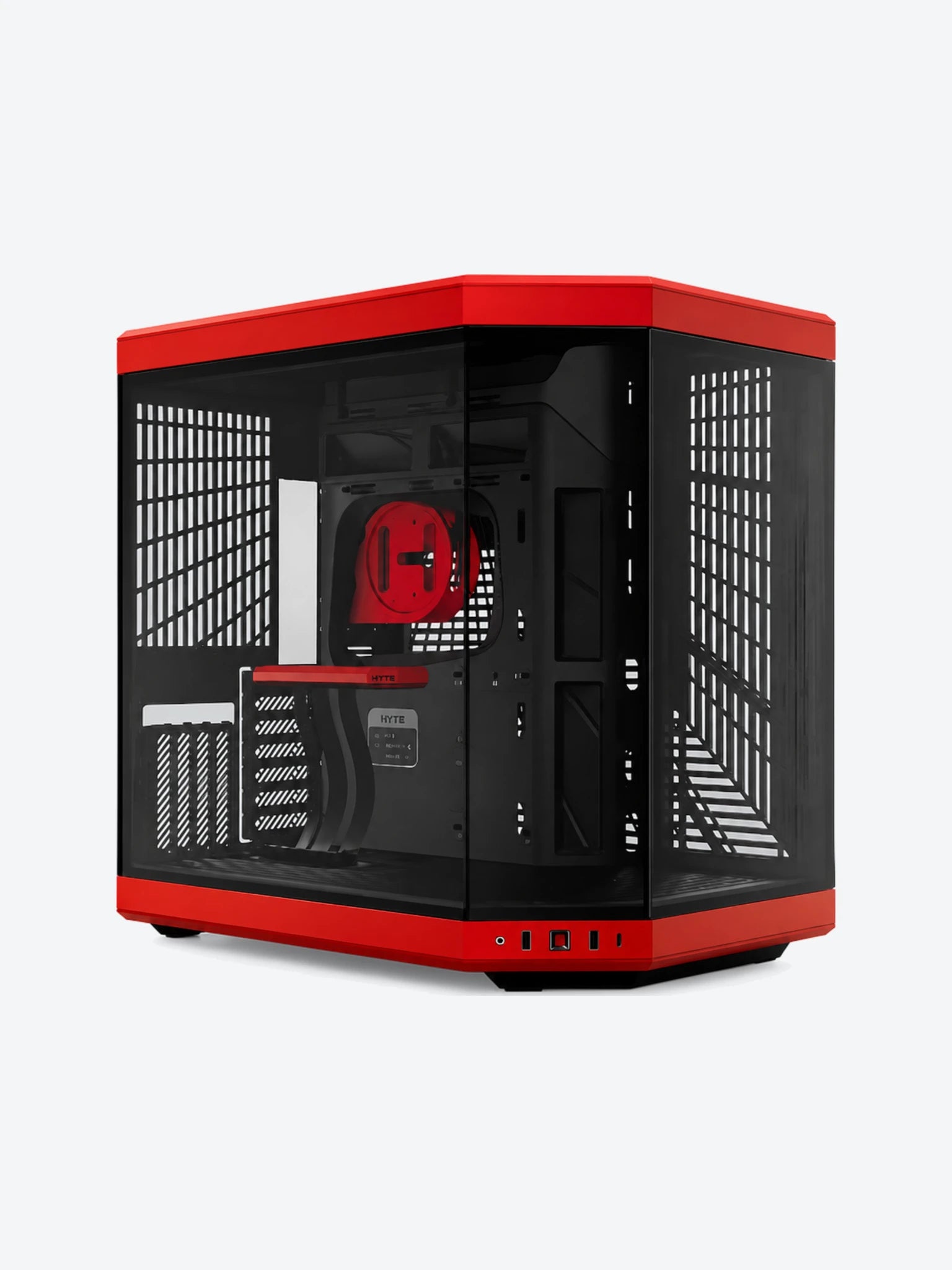 CASE GAMING HYTE Y70 MID TOWER SIN VENTILACIÓN INCLUIDA CON VIDRIO FRONTAL Y LATERAL CS-HYTE-Y70-BR