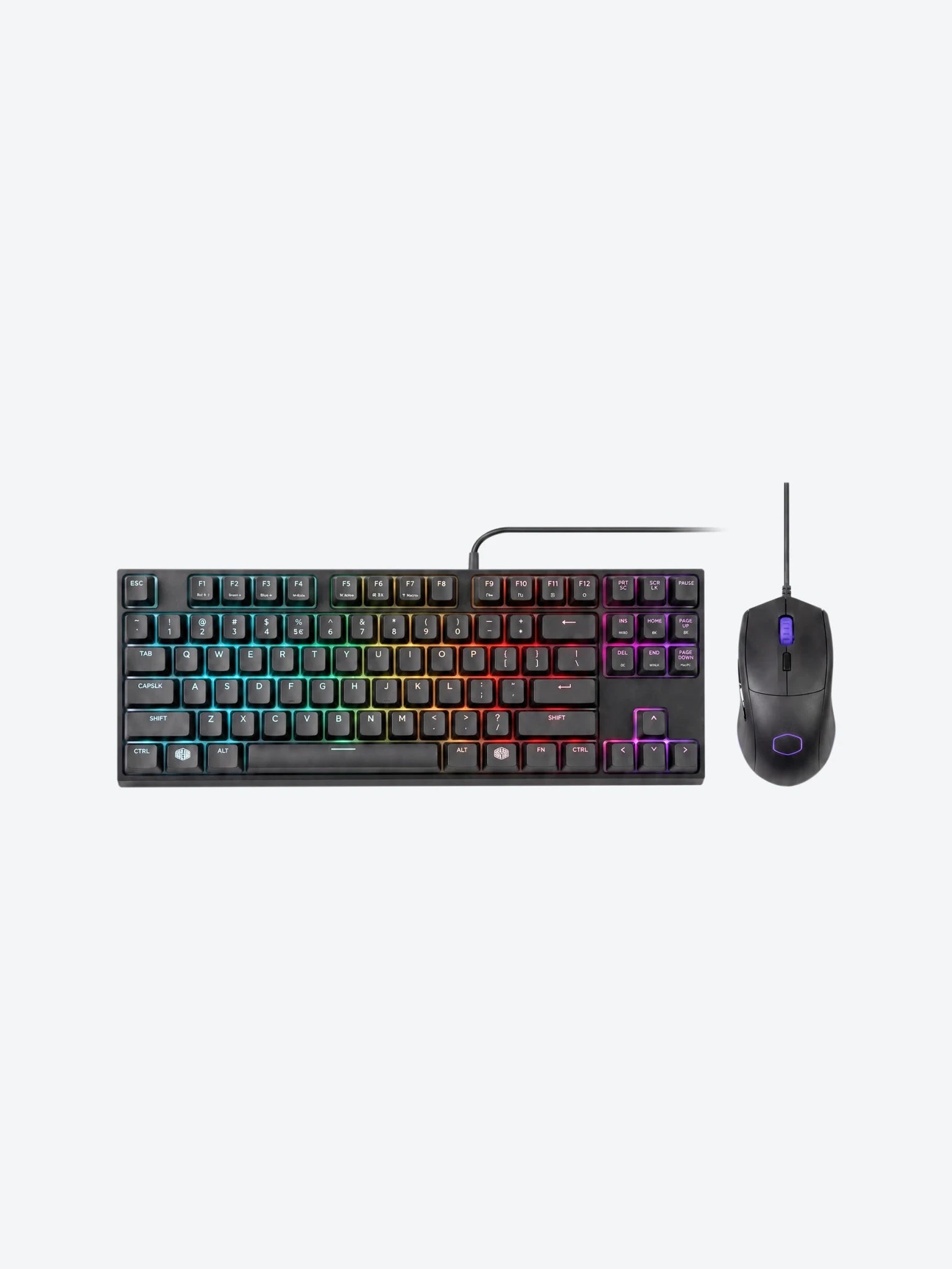MOUSE Y TECLADO GAMING MASTERSET MS120 COOLERMASTER
