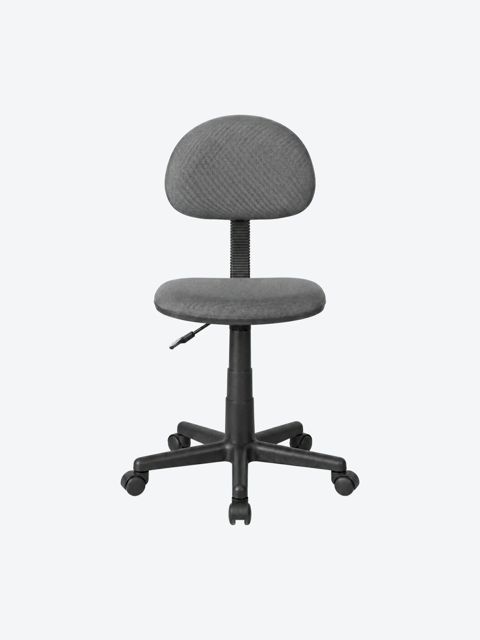 SILLA DE OFICINA QZY-B1 GRAY SIN BRAZOS COLOR GRIS XTECH
