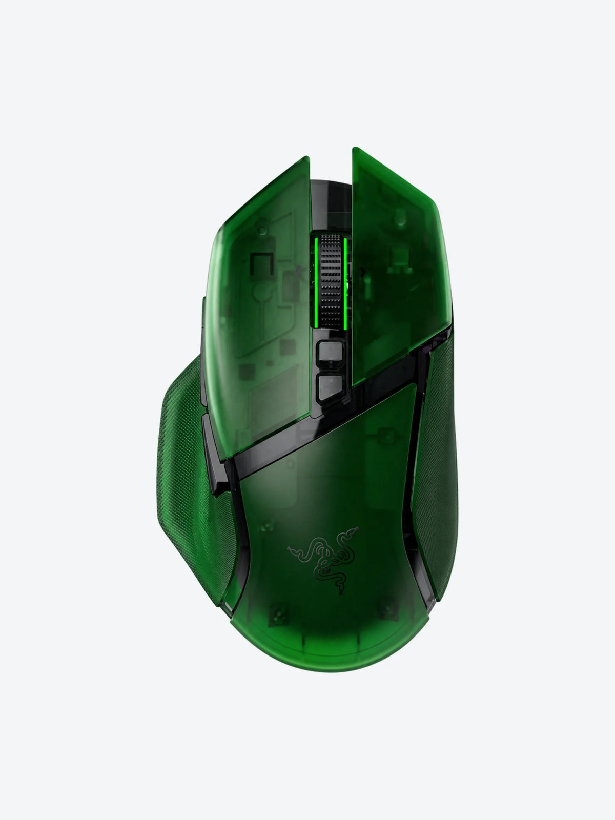 Razer Basilisk - Mouse - Wireless - Phantom Green - V3 Pro 35K - Ergonomic-1