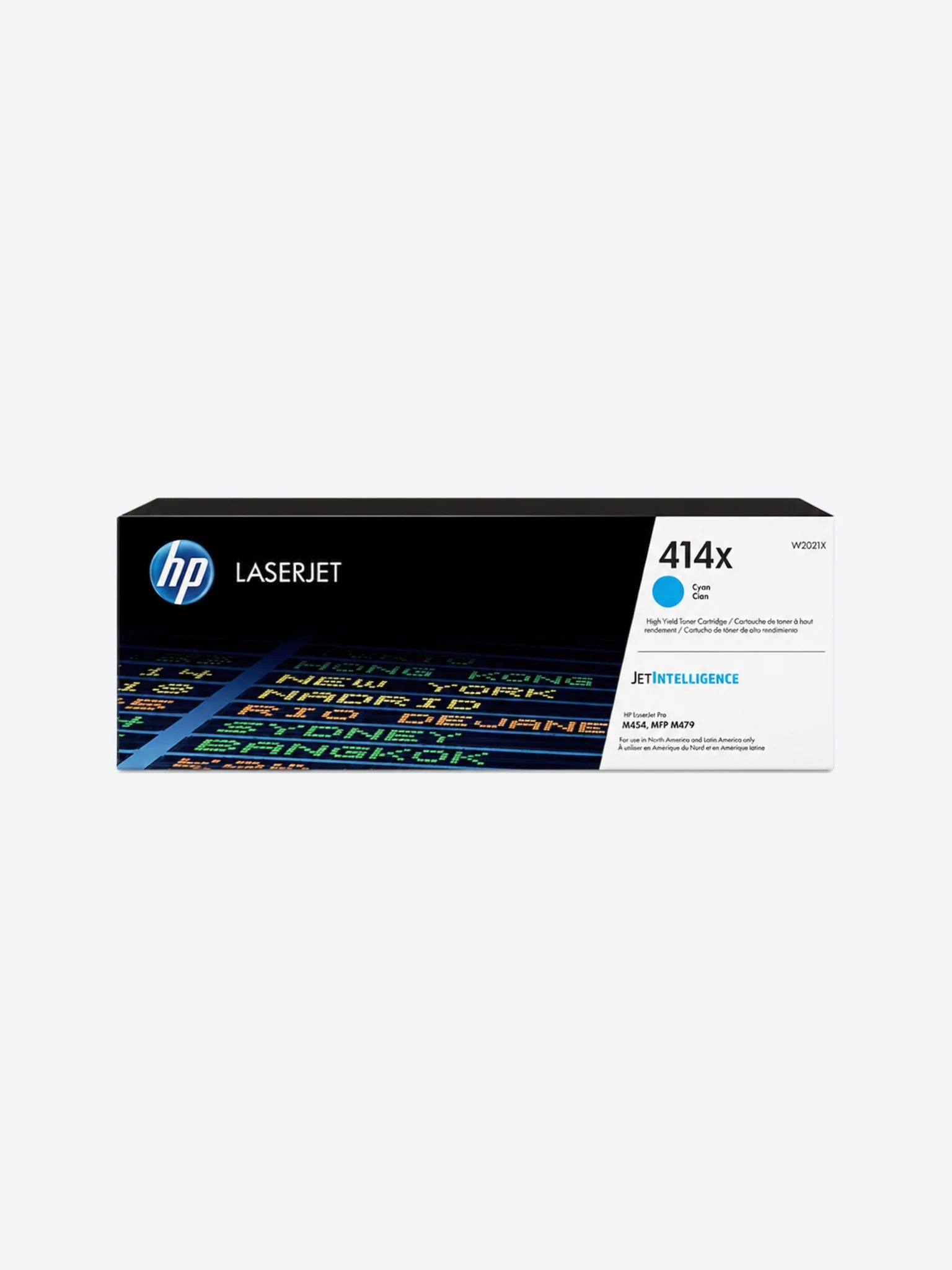HP 414X Cyan LaserJet Toner Cartridge-1