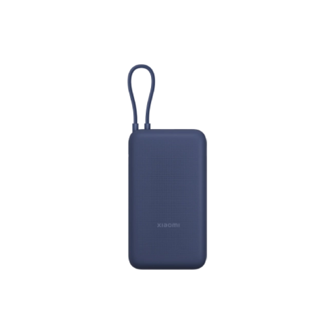 Xiaomi - Power bank - 33 Watt - Lithium - Para Universal - 20000mAh (Integrated Cable) Bl