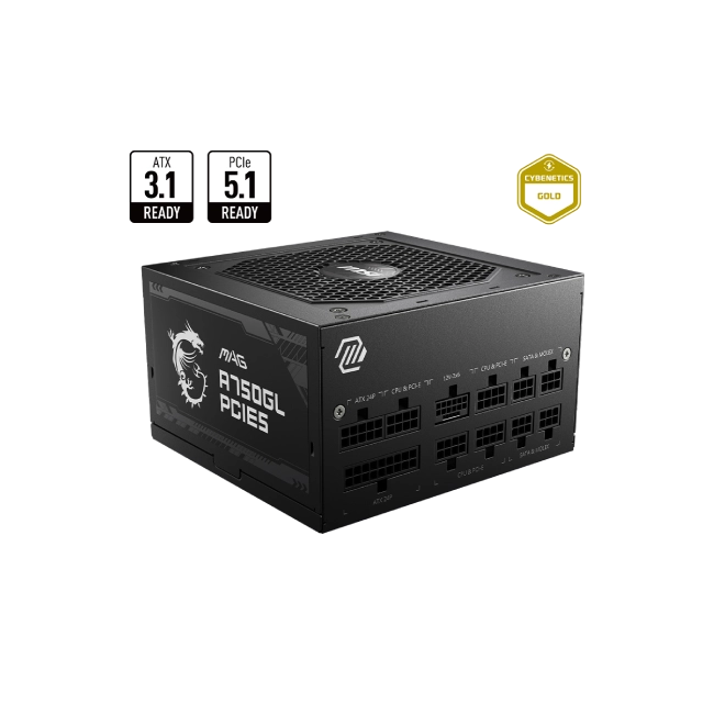 MSI - Power supply - MPG A750GL PCIE5 80 Plus Gold-8